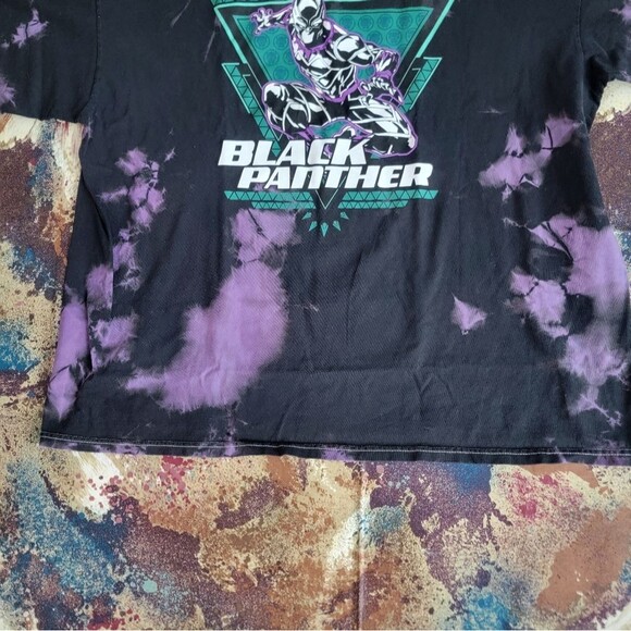 Marvel Black Panther Tie-Dye T-Shirt - Picture 4 of 13